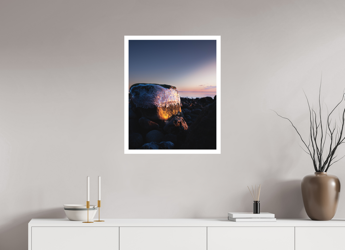 60 x 74.1 cm, Photo Rag Dagens sidste lys