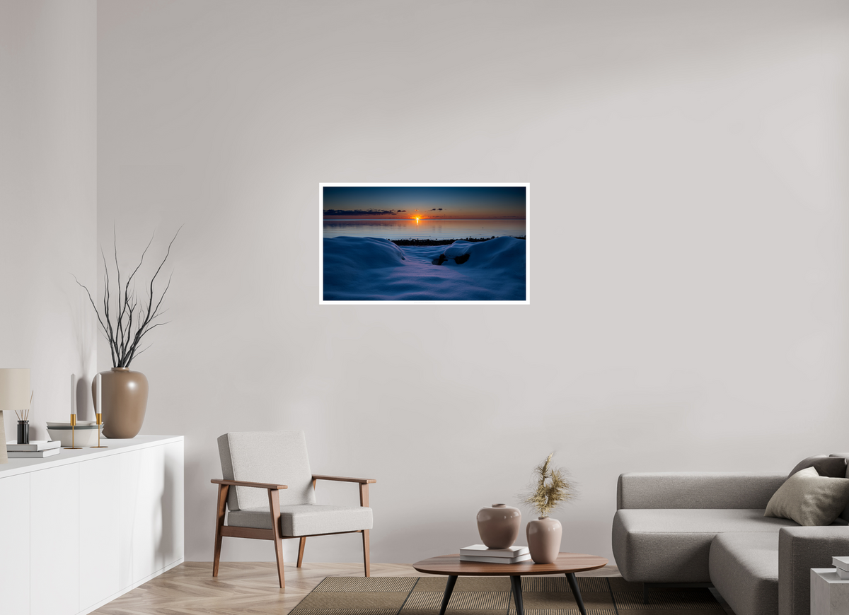 103.7 x 60 cm, Rag Baryta Solnedgang