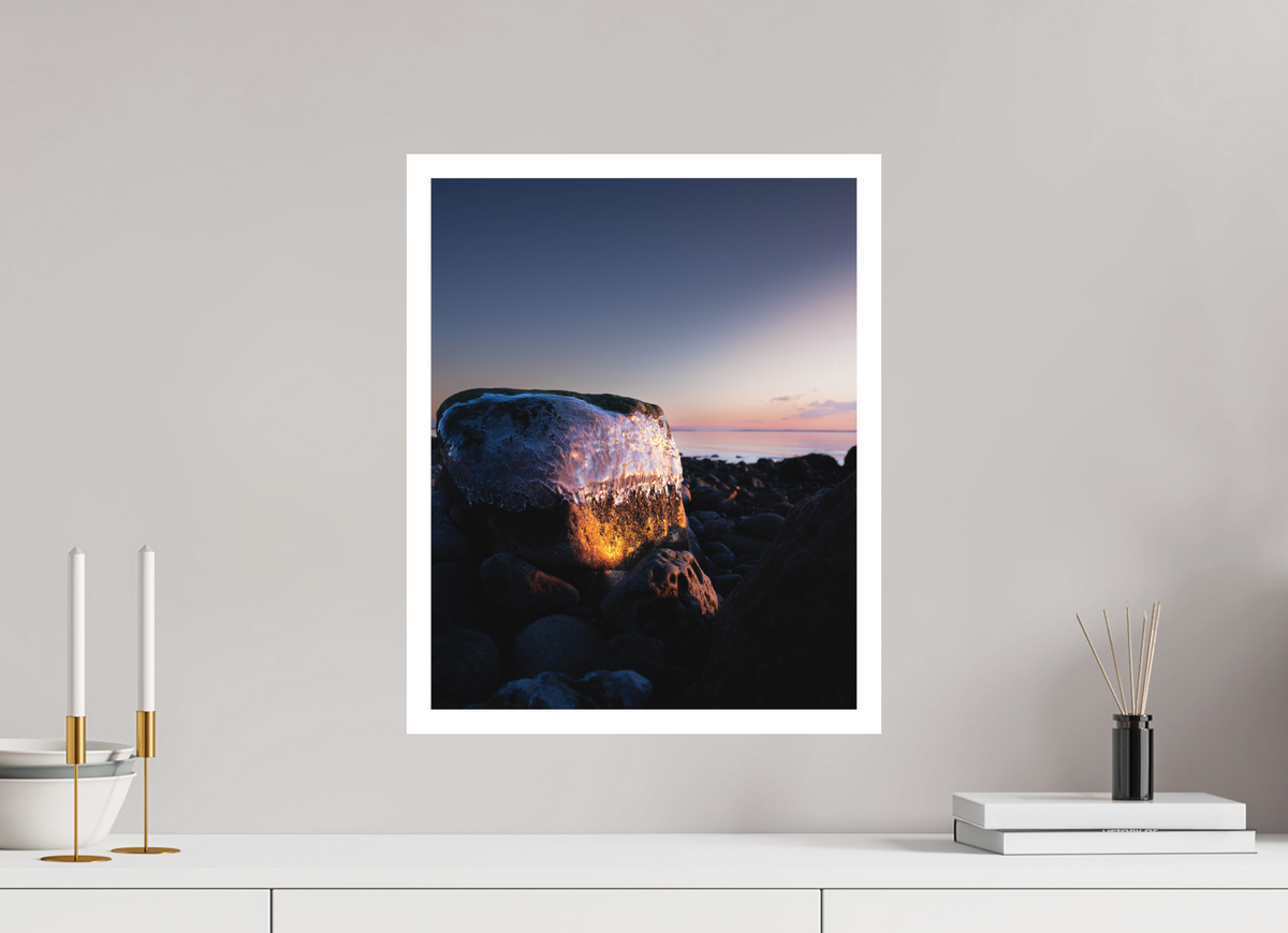 40 x 49.4 cm, Photo Rag Dagens sidste lys