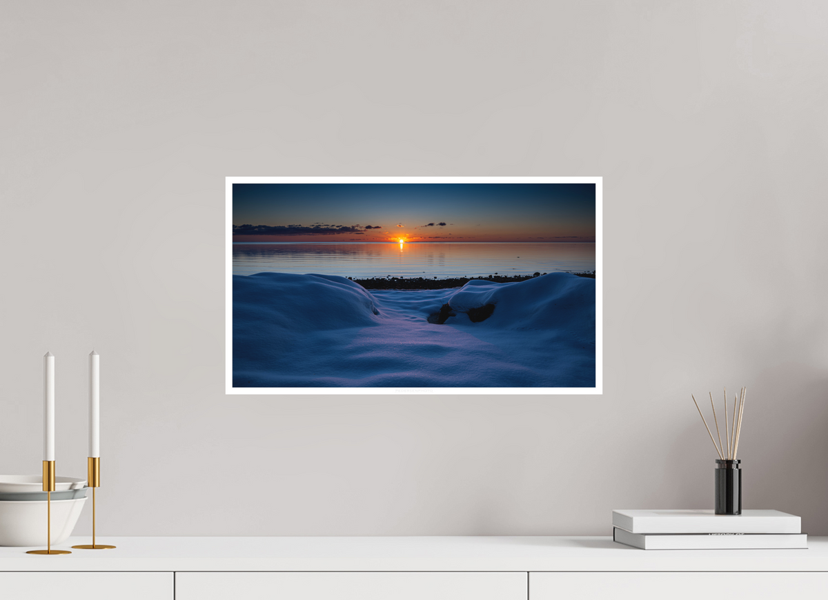 51.9 x 30 cm, Ultra Smooth Solnedgang