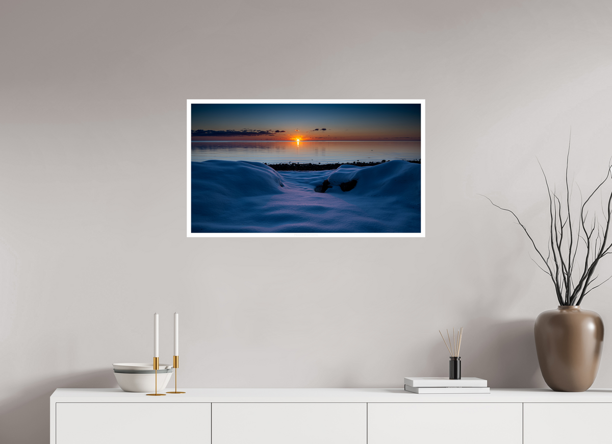 86.5 x 50 cm, Rag Baryta Solnedgang